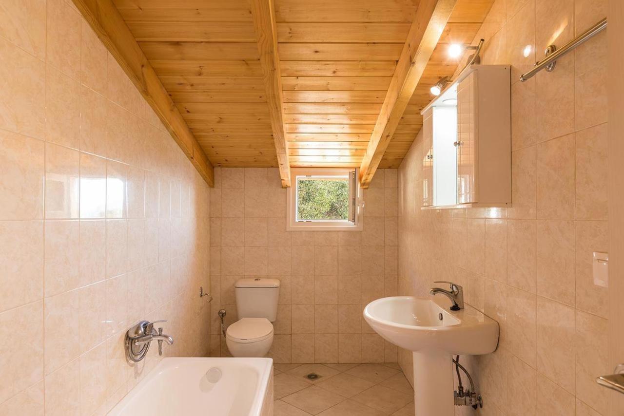 Luxury Loft Apartment With Pool - Pelekas Beach, Corfu エクステリア 写真